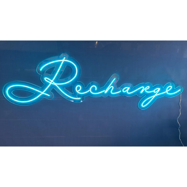 Recharge - Neon Sign