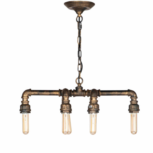 Industrial Pipe Chandelier