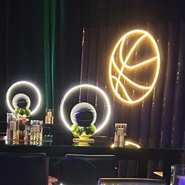 Basketball Hoop - Neon Sign