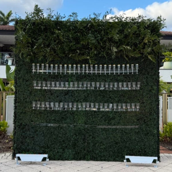Champagne Serving Wall