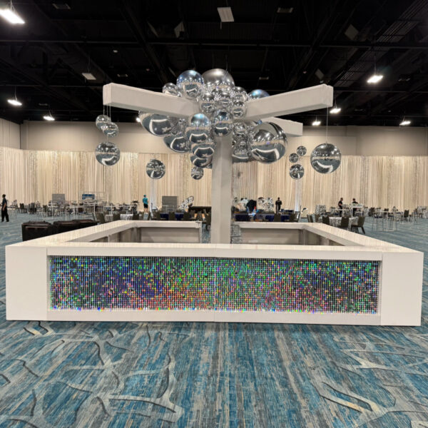 Disco Ball/Sphere Helicopter Bar Back