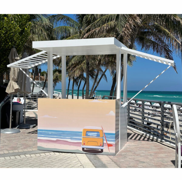 Lifeguard Canopy Bar Back