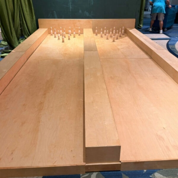 Wood Stained Bowling